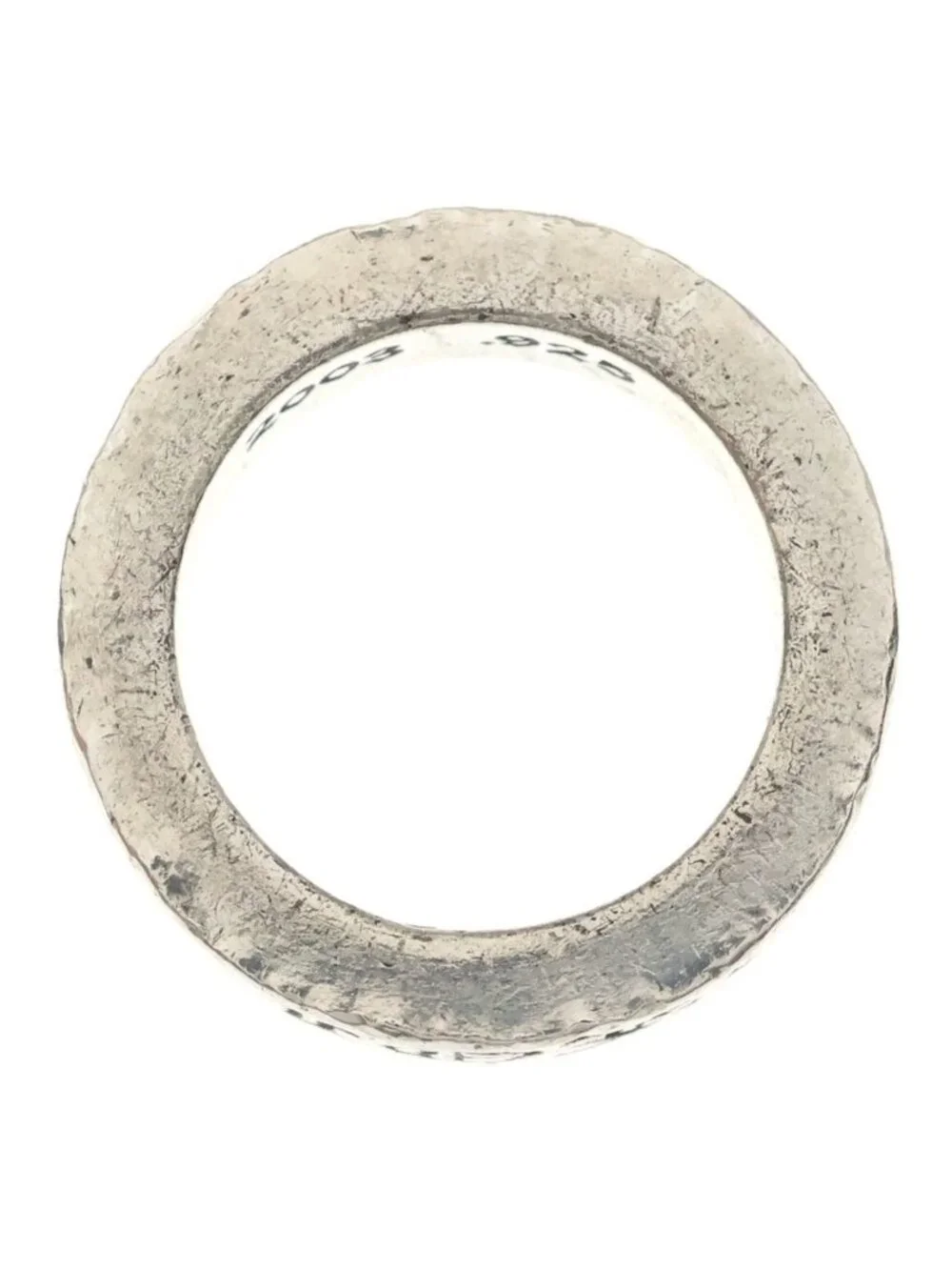 Chrome Hearts Spacer Forever Ring Silver